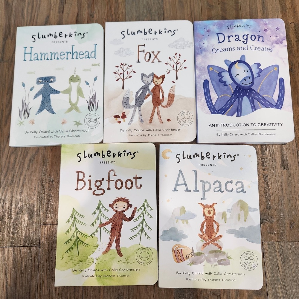Slumberkins Board Book Set of 15, Orland&Christensen, Social Emotional Learning - Picture 6 of 11